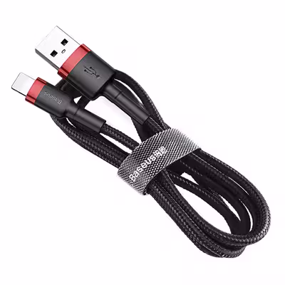 کابل تبدیل USB به لایتنینگ باسئوس مدل CALKLF-C19 Cafule طول 2 متر