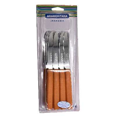  چاقوی میوه خوری آرامونتانا کد 546 بسته 12 عددی