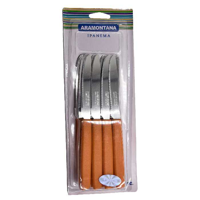  چاقوی میوه خوری آرامونتانا کد 546 بسته 12 عددی