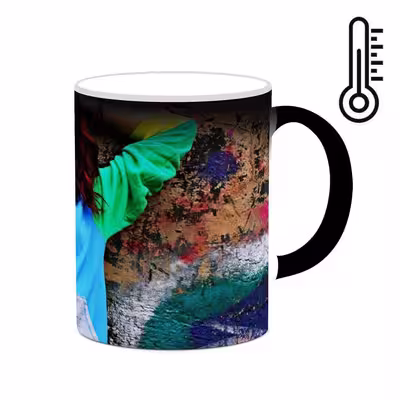 ماگ حرارتی کاکتی طرح Grafiti مدل mgh20474