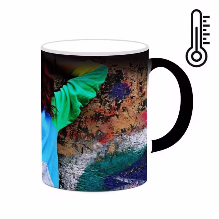 ماگ حرارتی کاکتی طرح Grafiti مدل mgh20474