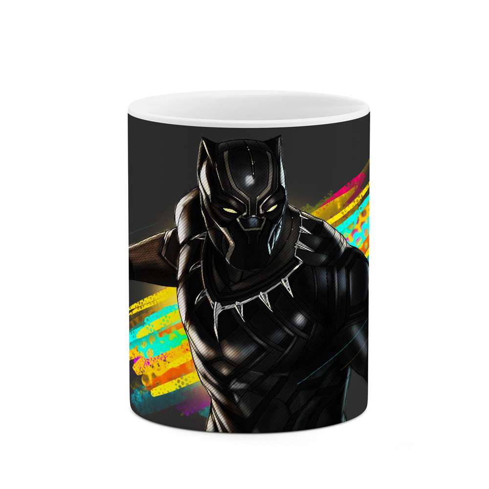 ماگ طرح بلک پنتر Black panter  مدل mgp15241