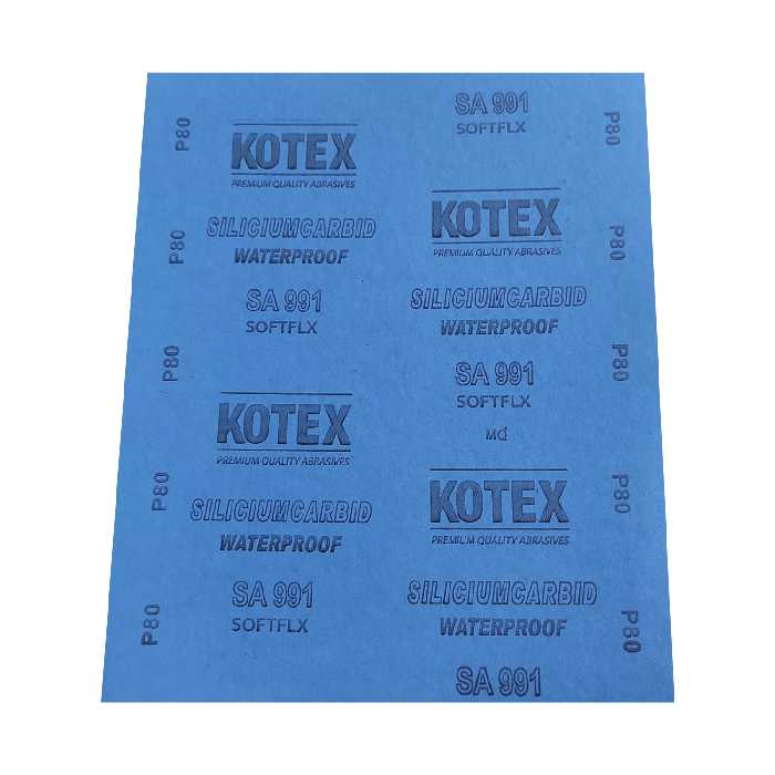 ورق سنباده کوتکس مدل K-80 بسته 7 عددی