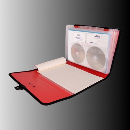 اکسپندینگ فولدر(کلاسور 12 خانه) پاپکو کد کالا: KA4-06NM