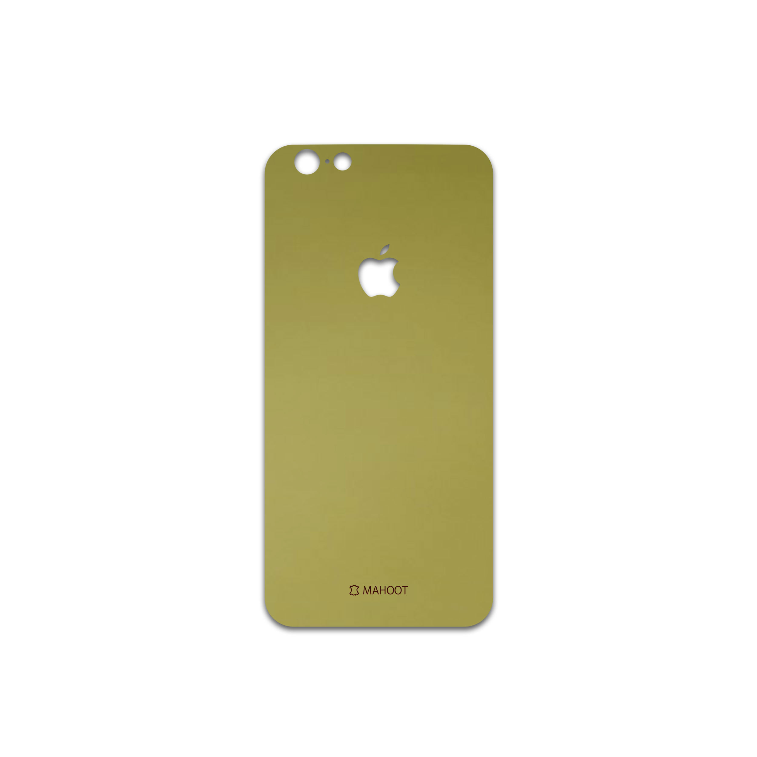 برچسب پوششی ماهوت مدل Matte-Gold مناسب برای گوشی موبایل اپل iPhone 6s