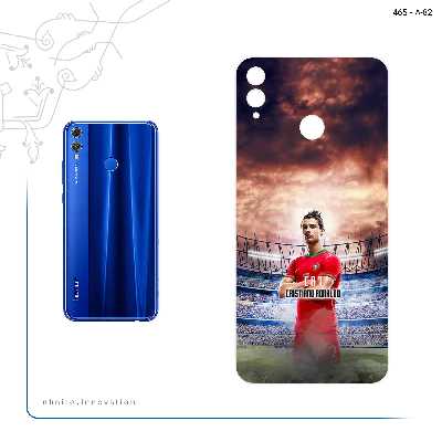 برچسب پوششی ماهوت مدل Cristiano Ronaldo 2 مناسب برای گوشی موبایل آنر 8X
