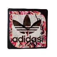 ساعت دیواری طرح گل t1