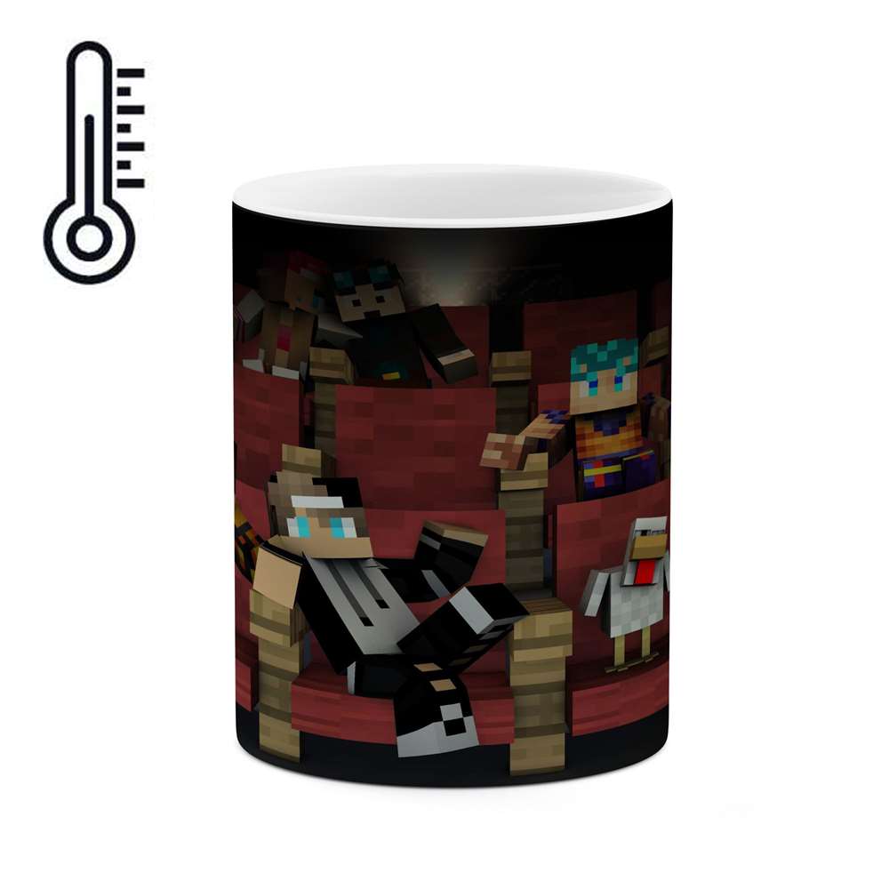 ماگ حرارتی کاکتی طرح ماینکرافت مدل mgh13006