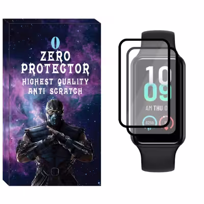 محافظ صفحه نمایش نانو زیرو مدل NZO مناسب برای ساعت هوشمند شیائومی Amazfit Band 7 بسته دو عددی