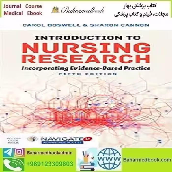 Introduction to Nursing Research 2020 TRUE PDF price 1€ - کتاب پزشکی بهار