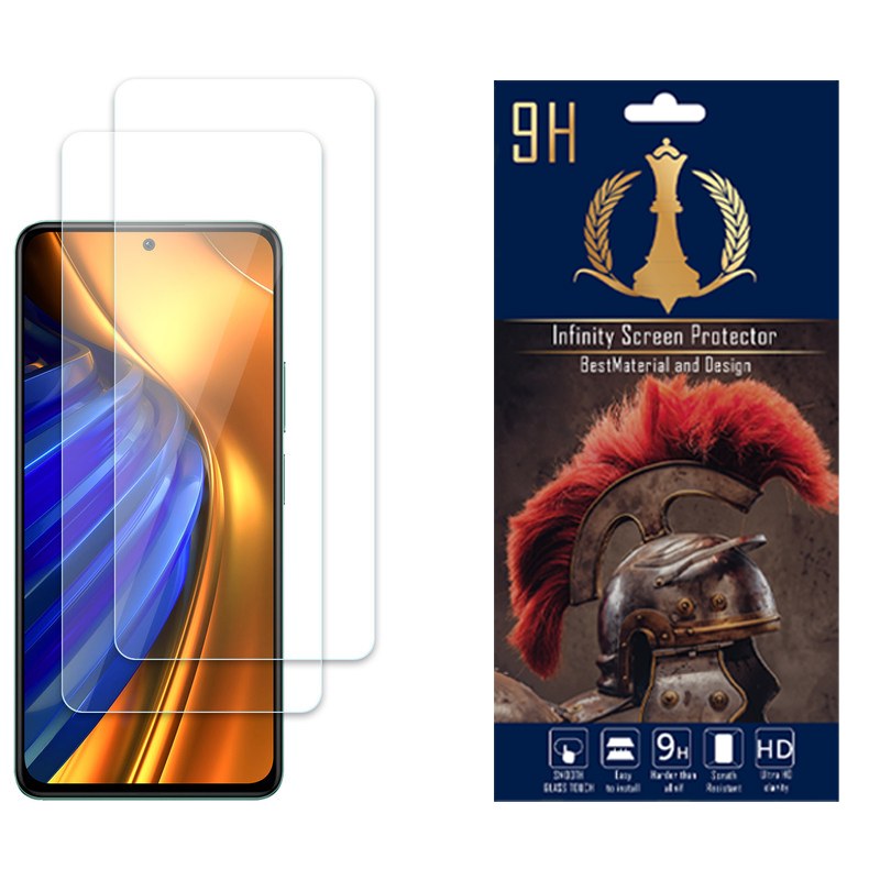 محافظ صفحه نمایش اینفینیتی مدل NANOمناسب برای شیائومی Poco F4 بسته دو عددی