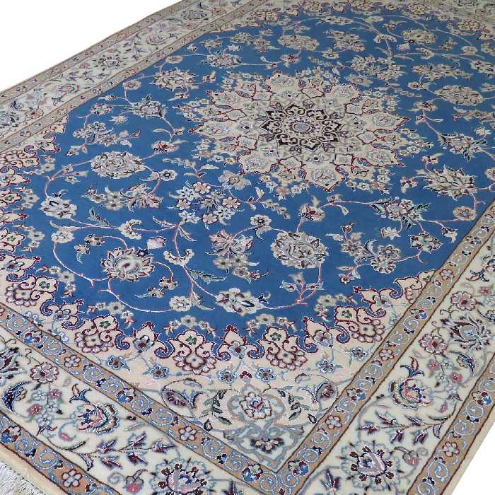 فرش دستبافت چهار متری مدل نایین کد 186