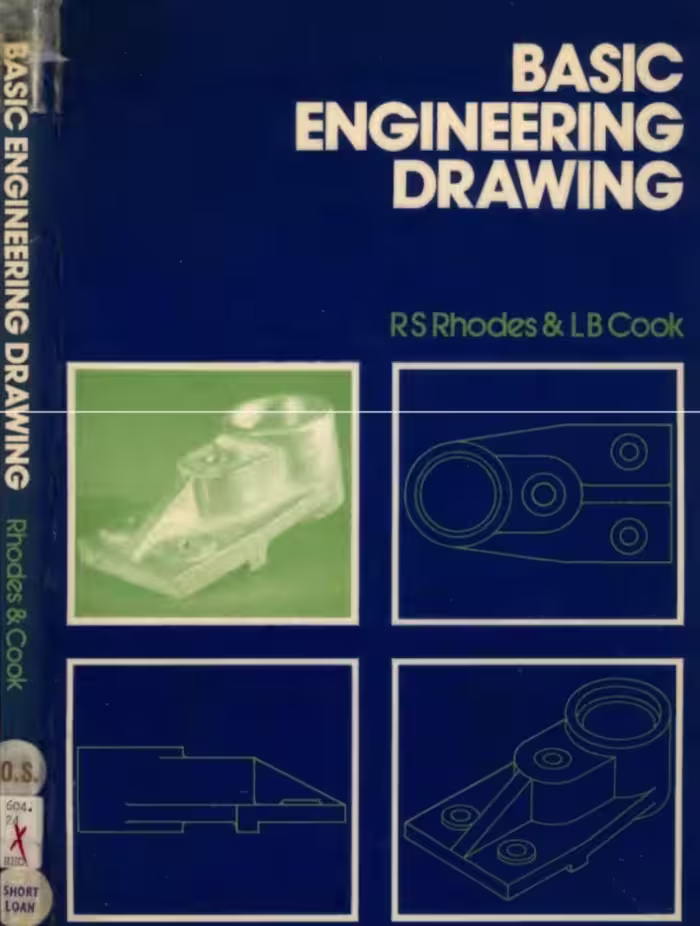 󾕇 دانلود کتاب Basic Engineering Drawing, 2nd ed, 1978 - دانلود کتاب های دانشگاهی