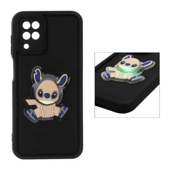 قاب گوشی موبایل Solid Case عروسک برجسته چراغ دار طرح استیج