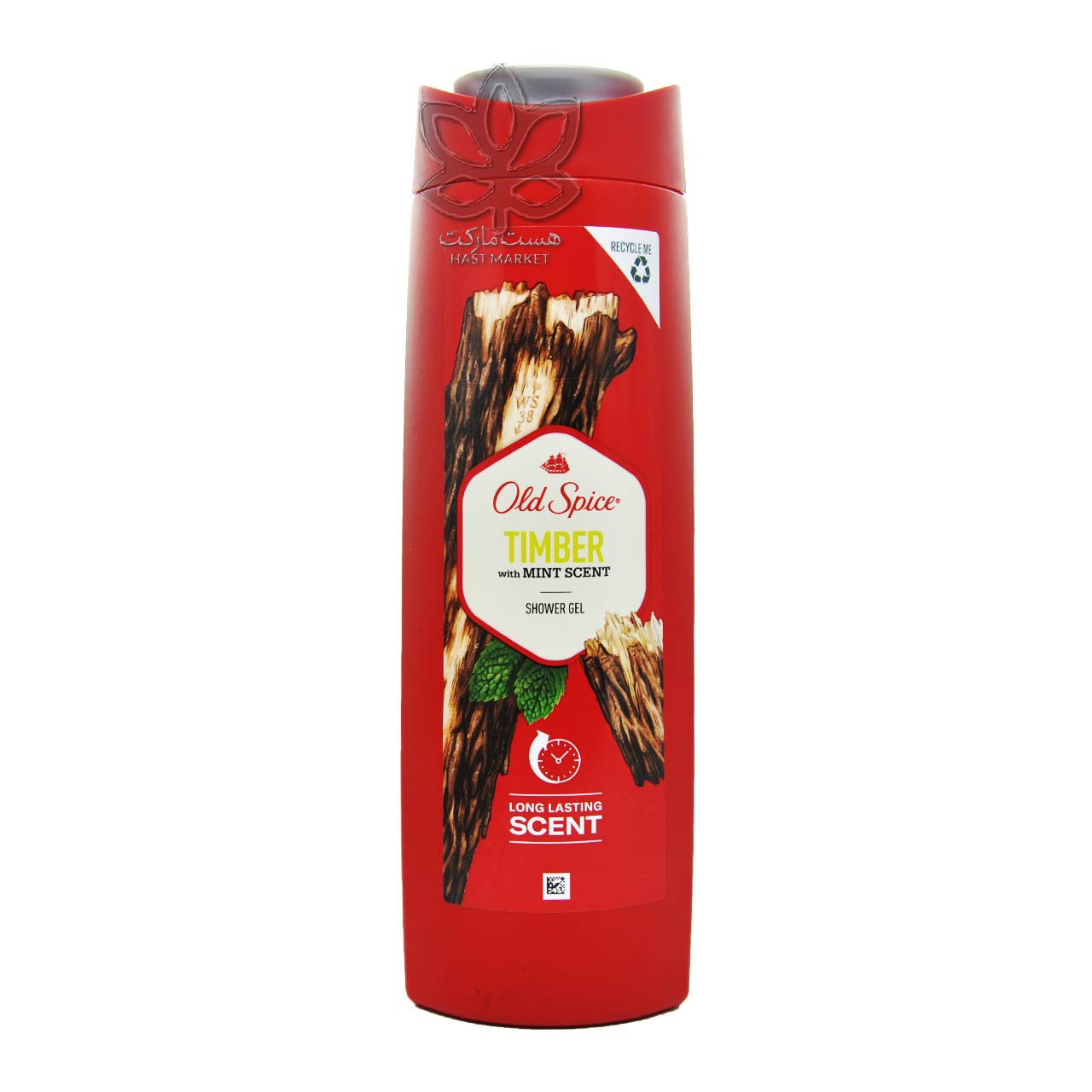 شامپو بدن آقایان تیمبر ( با رایحه نعنا ) 400 میل اولد اسپایس - old spice