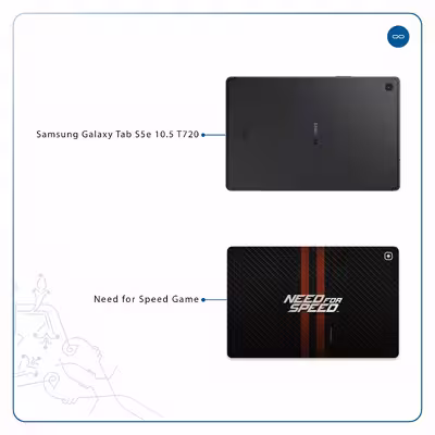 برچسب پوششی ماهوت مدل Need-for-Speed-Game مناسب برای تبلت سامسونگ Galaxy Tab S5e 10.5 2019 T720