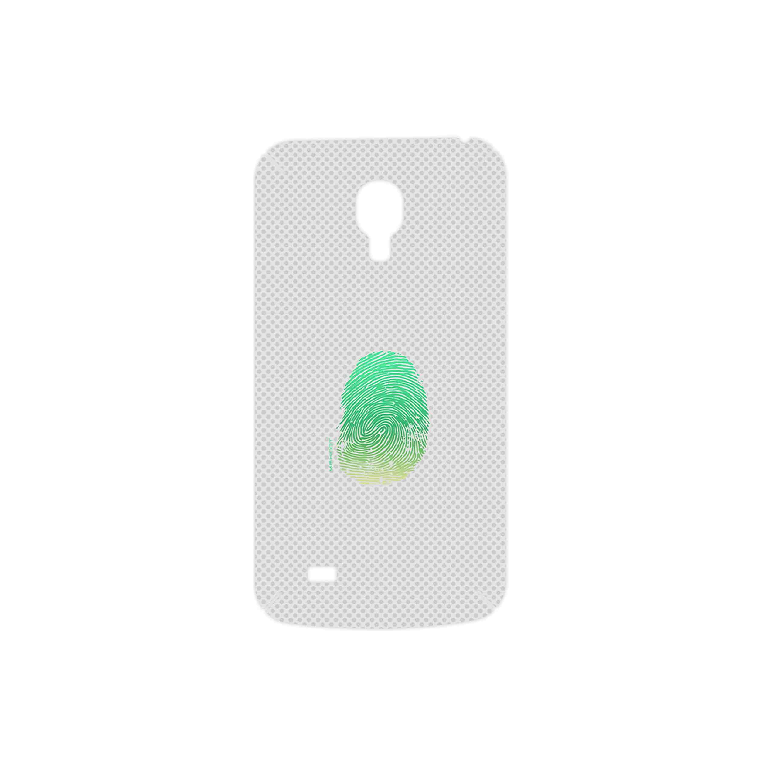 برچسب پوششی ماهوت مدل Minimal Fingerprint مناسب برای گوشی موبایل سامسونگ Galaxy S4 mini