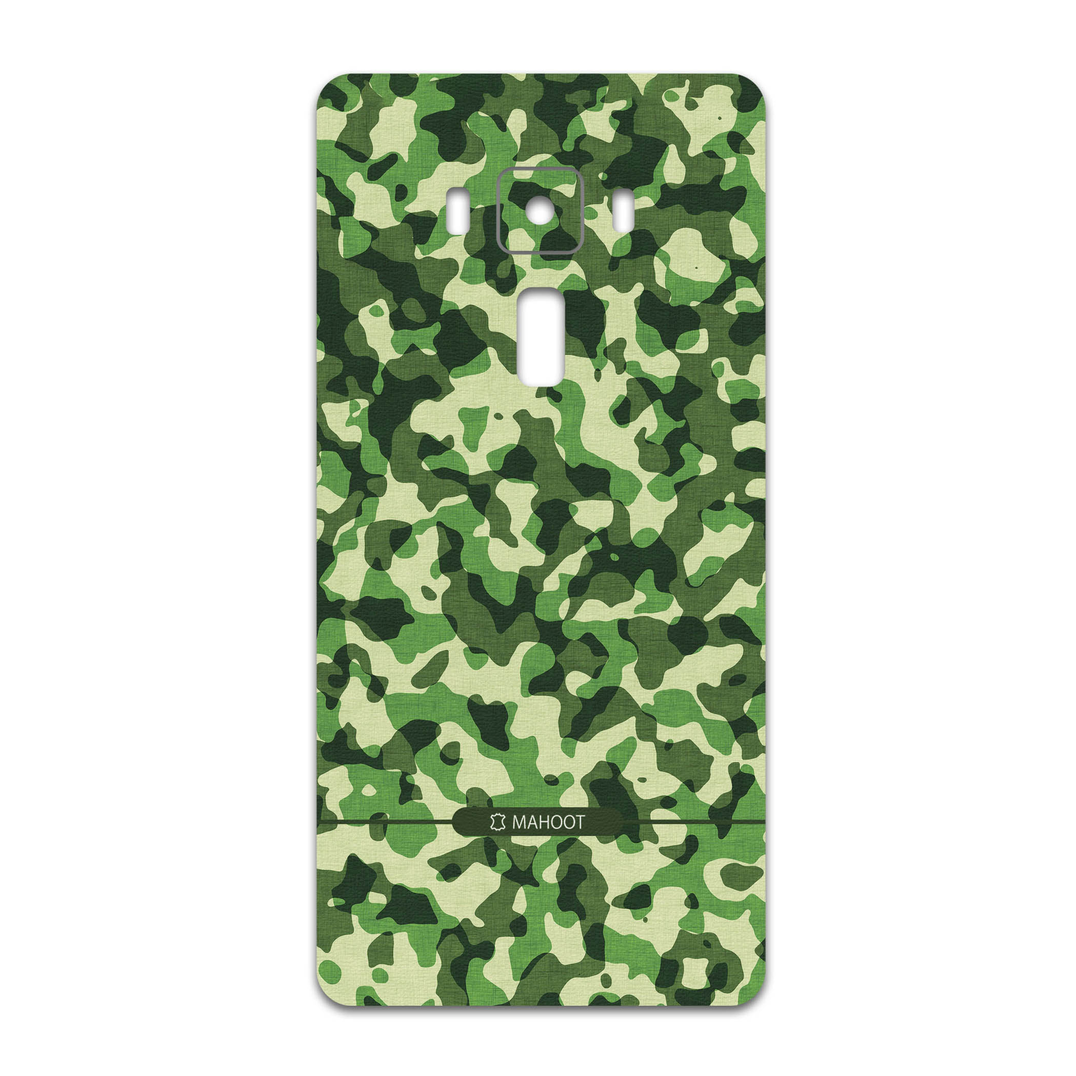 برچسب پوششی ماهوت مدل Army-Green2-Pattern مناسب برای گوشی موبایل ایسوس Zenfone 3 Deluxe ZS570KL