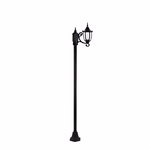 چراغ حیاطی ایستاده با طول 1.6 متر شفق مدل باربد کد 3111