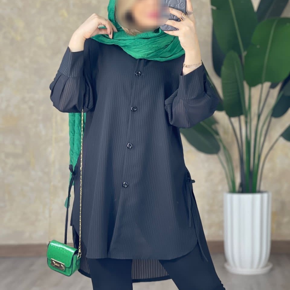 مانتو حریر فری سایز