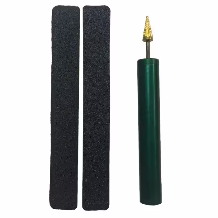 ابزار پرداخت و رنگ لبه چرم مدل T-Edge03 مجموعه 3 عددی