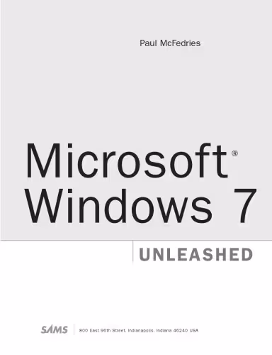 خرید و دانلود نسخه کامل کتاب Microsoft Windows 7 Unleashed