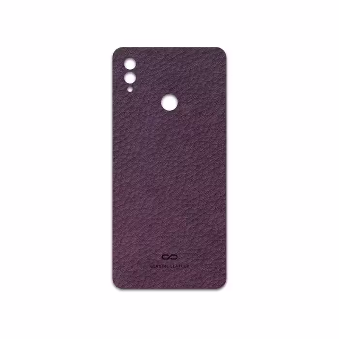 برچسب پوششی ماهوت مدل Purple-Leather مناسب برای گوشی موبایل آنر Note 10