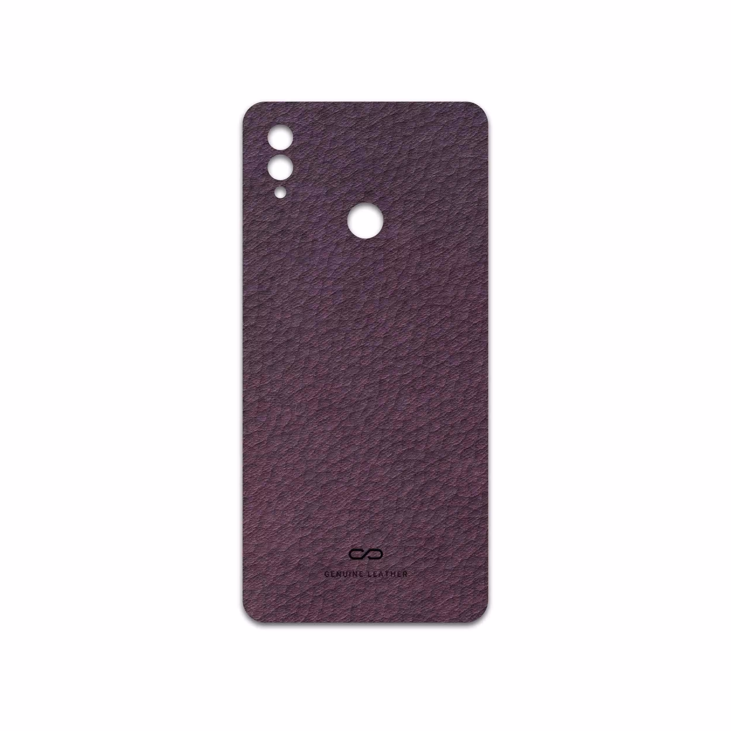 برچسب پوششی ماهوت مدل Purple-Leather مناسب برای گوشی موبایل آنر Note 10