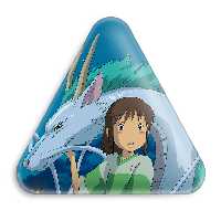 پیکسل خندالو طرح چیهیرو انیمه شهر اشباح مدل مثلثی کد 12092