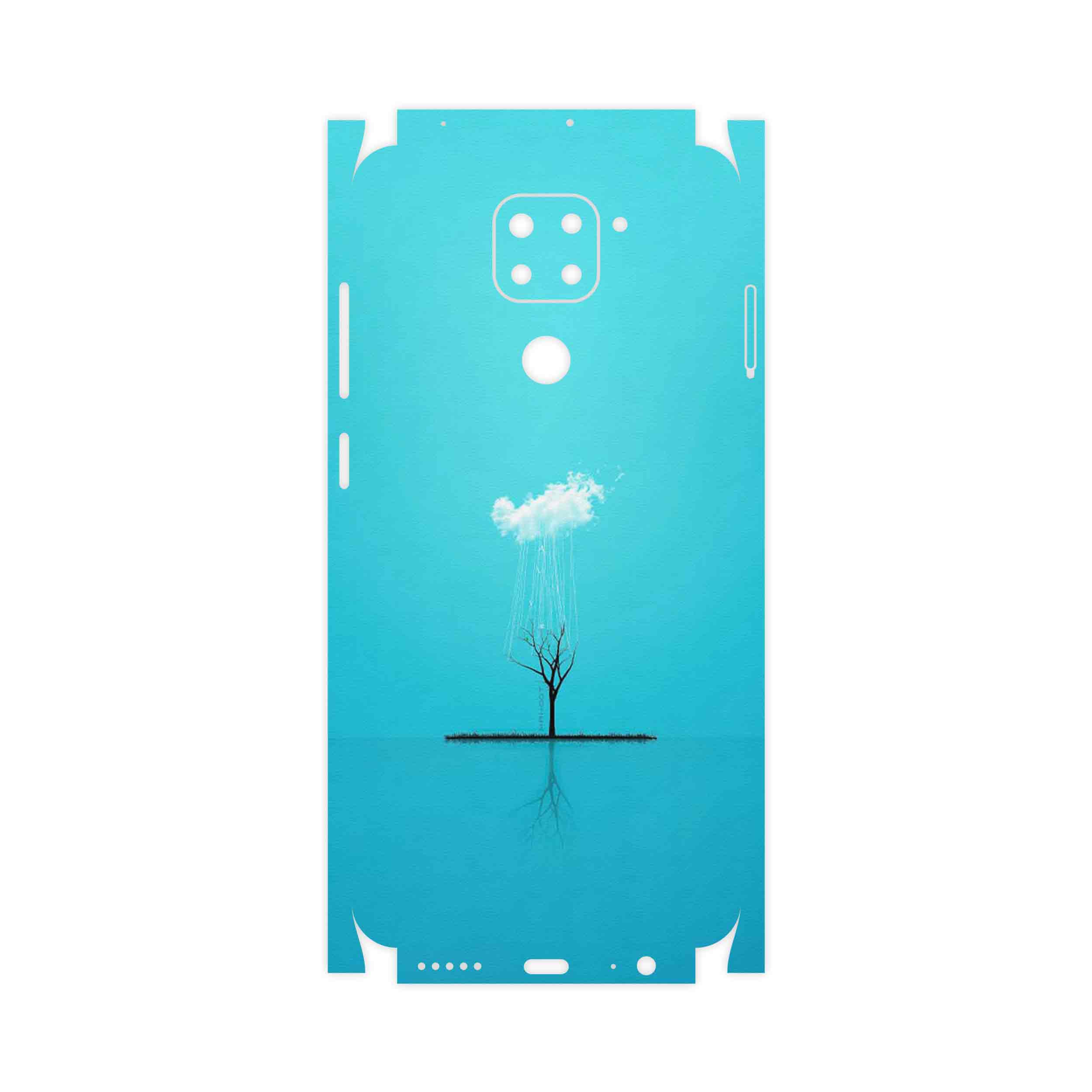 برچسب پوششی ماهوت مدل Minimal Tree-FullSkin مناسب برای گوشی موبایل شیائومی Redmi 10X