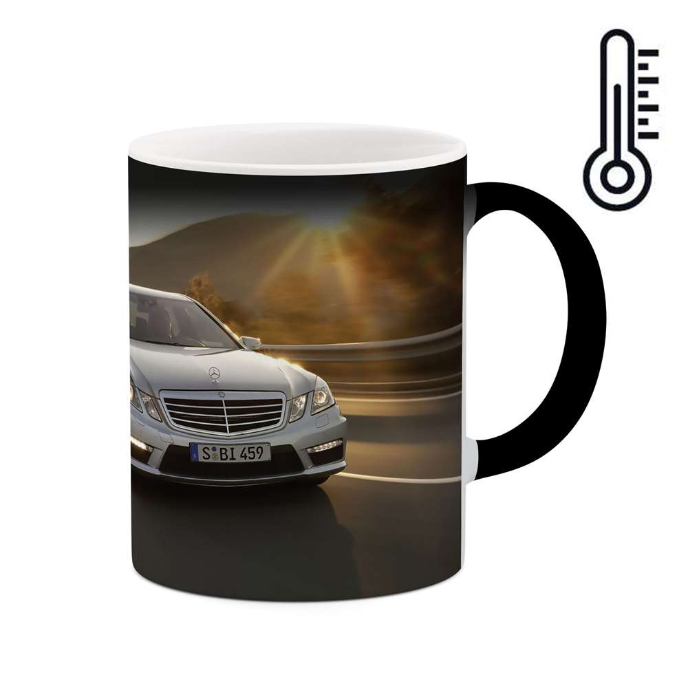 ماگ حرارتی طرح ماشین بنز مدل mgh02657