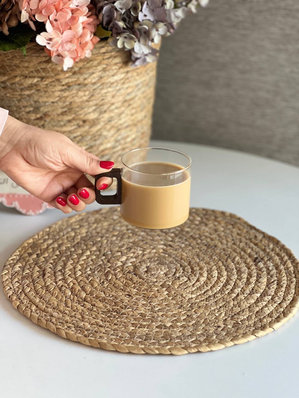 ماگ پیرکس دسته چوبی کد 82-135