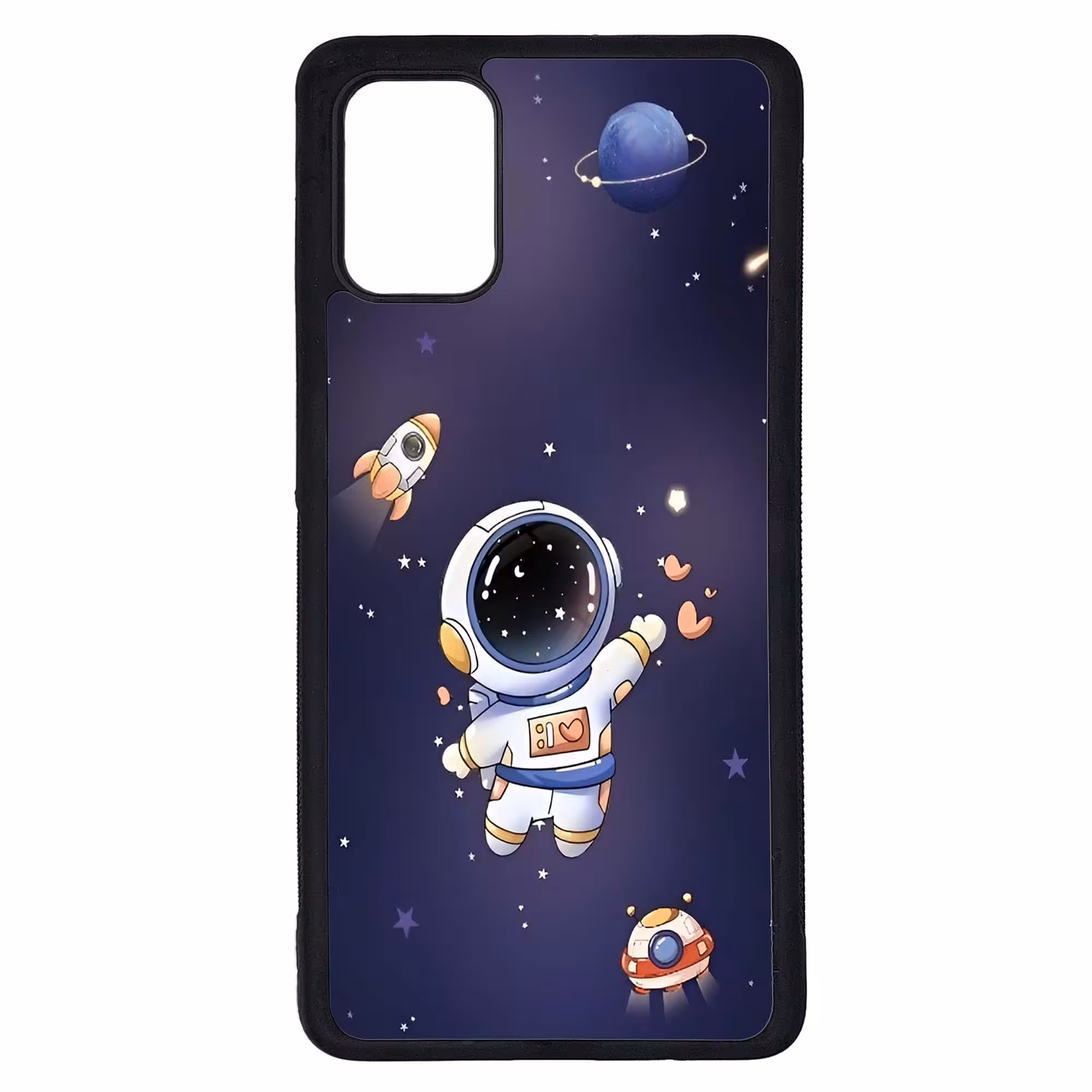 کاور طرح فضانورد کد G-040 مناسب برای گوشی موبایل سامسونگ Galaxy A71 | دیجی قاب دونی