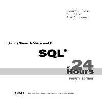 خرید و دانلود نسخه کامل کتاب Sams teach yourself SQL in 24 hours