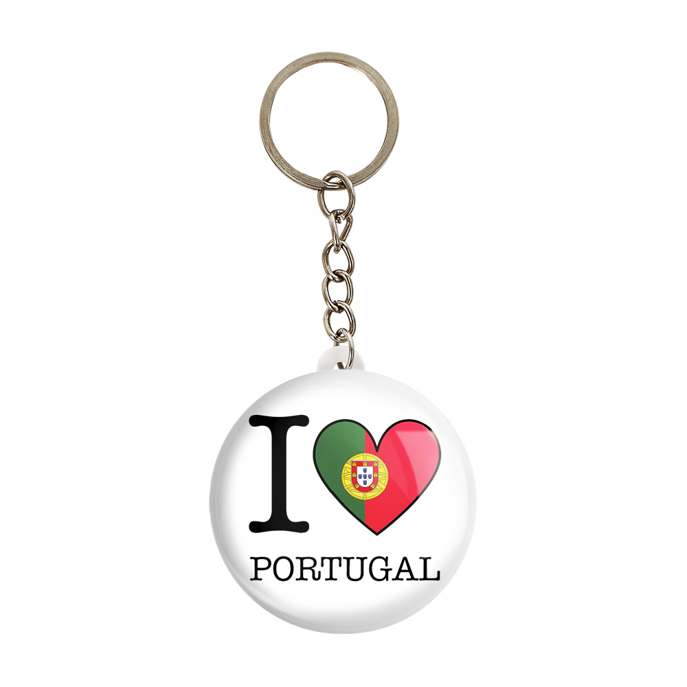 جاکلیدی خندالو مدل پرچم پرتغال کد 20543