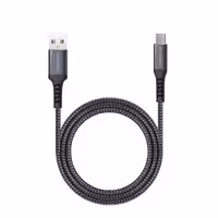 کابل تبدیل USB به microUSB راک رز مدل Powerline AM طول ۱ متر