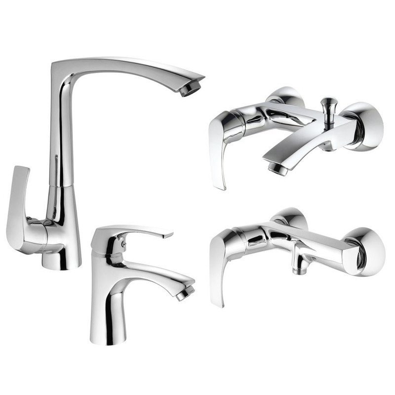 ست شیرآلات البرزروز مدل یونیک