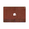 برچسب پوششی ماهوت مدل Brown-Snake-Leather مناسب برای تبلت اپل iPad 9.7 (GEN 5) 2017 A1822