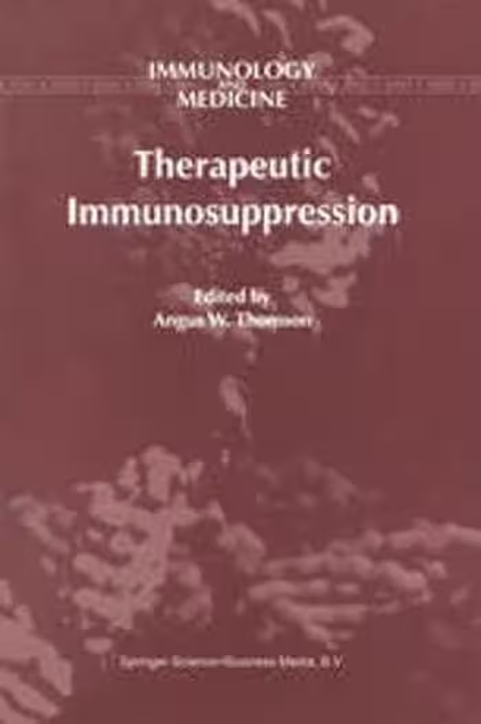[PDF] دانلود کتاب Therapeutic Immunosuppression, 2001