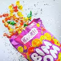 آبنبات بیم بوم روشن ROSHEN میکس میوه       بسته 1 کیلویی

