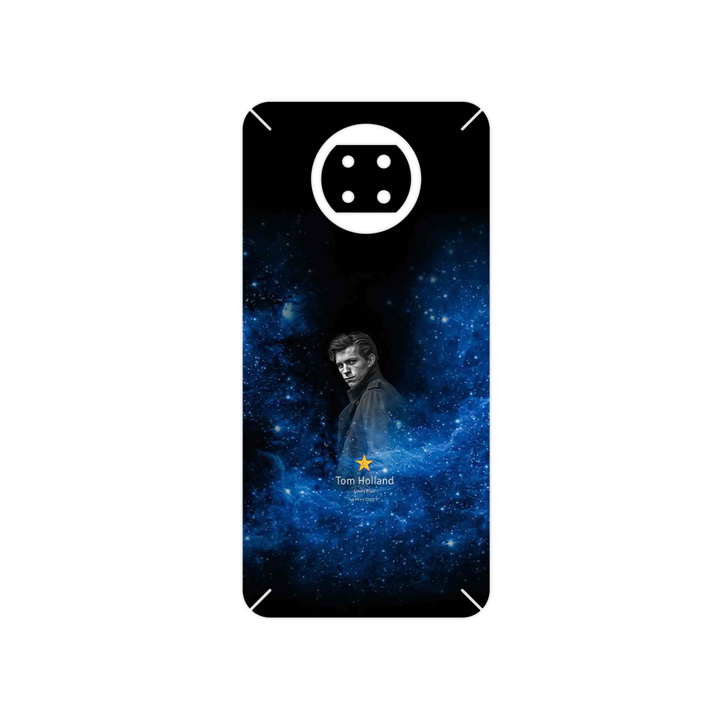برچسب پوششی ماهوت مدل tom holland مناسب برای گوشی موبایل شیائومی Redmi Note 9T