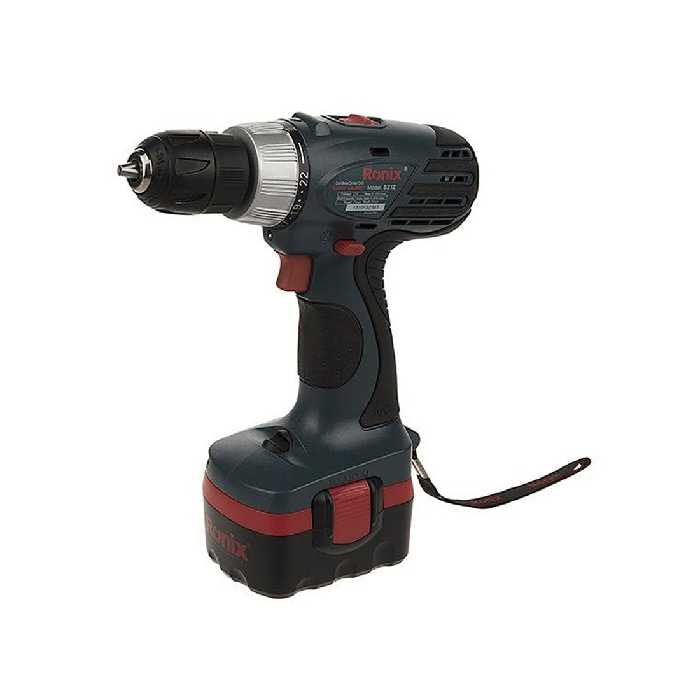 دریل پیچ‌گوشتی شارژی 12 ولت رونیکس مدل 8212