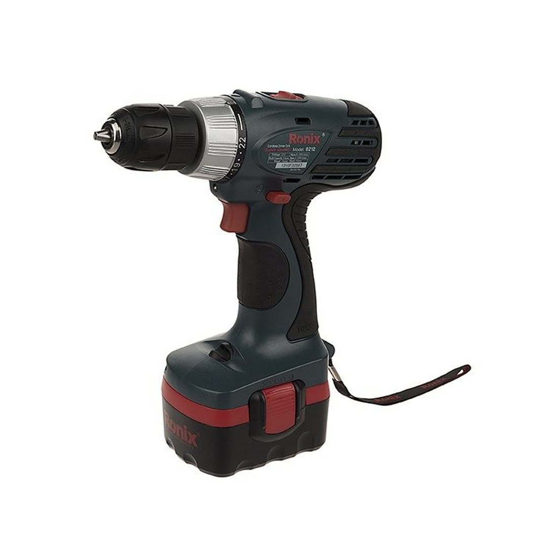 دریل پیچ‌گوشتی شارژی 12 ولت رونیکس مدل 8212