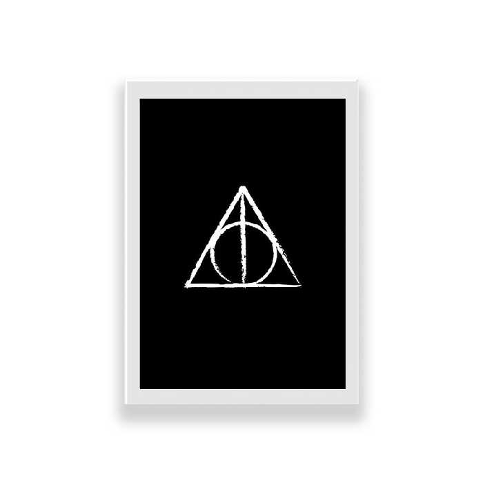 تابلو طرح یادگاران مرگ هری پاتر | دنیای قاب