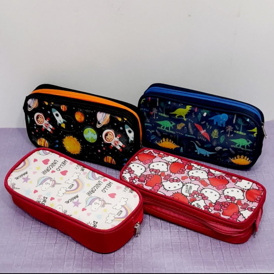 جامدادی های فانتزی تک زیپ در طرح های زیبا  و خاص