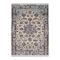 فرش دستبافت یک و نیم متری مدل نایین کد 1053