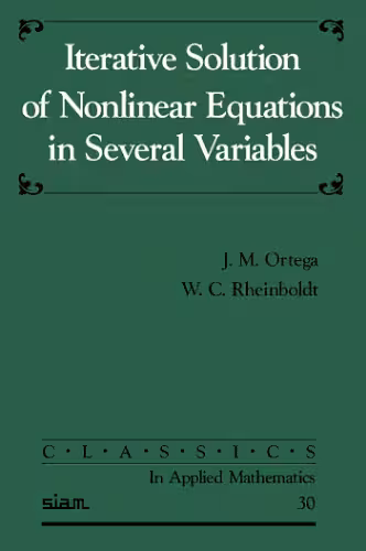 خرید و دانلود نسخه کامل کتاب Iterative solution of nonlinear equations in several variables