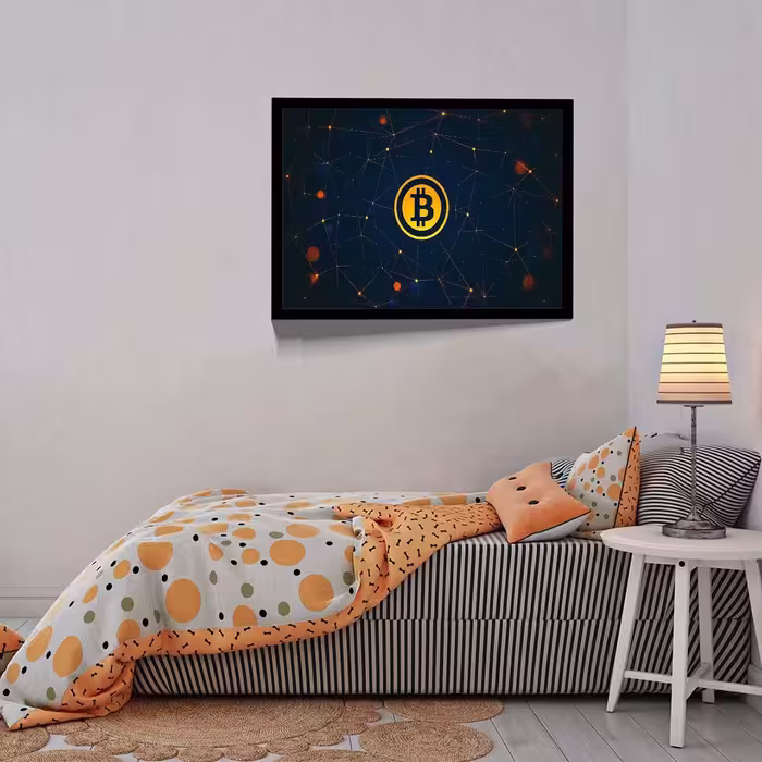تابلو مدل bitcoin network کد F-11019