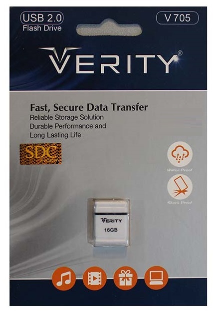 فلش مموری وریتی وی 705 با ظرفیت 16 گیگابایت