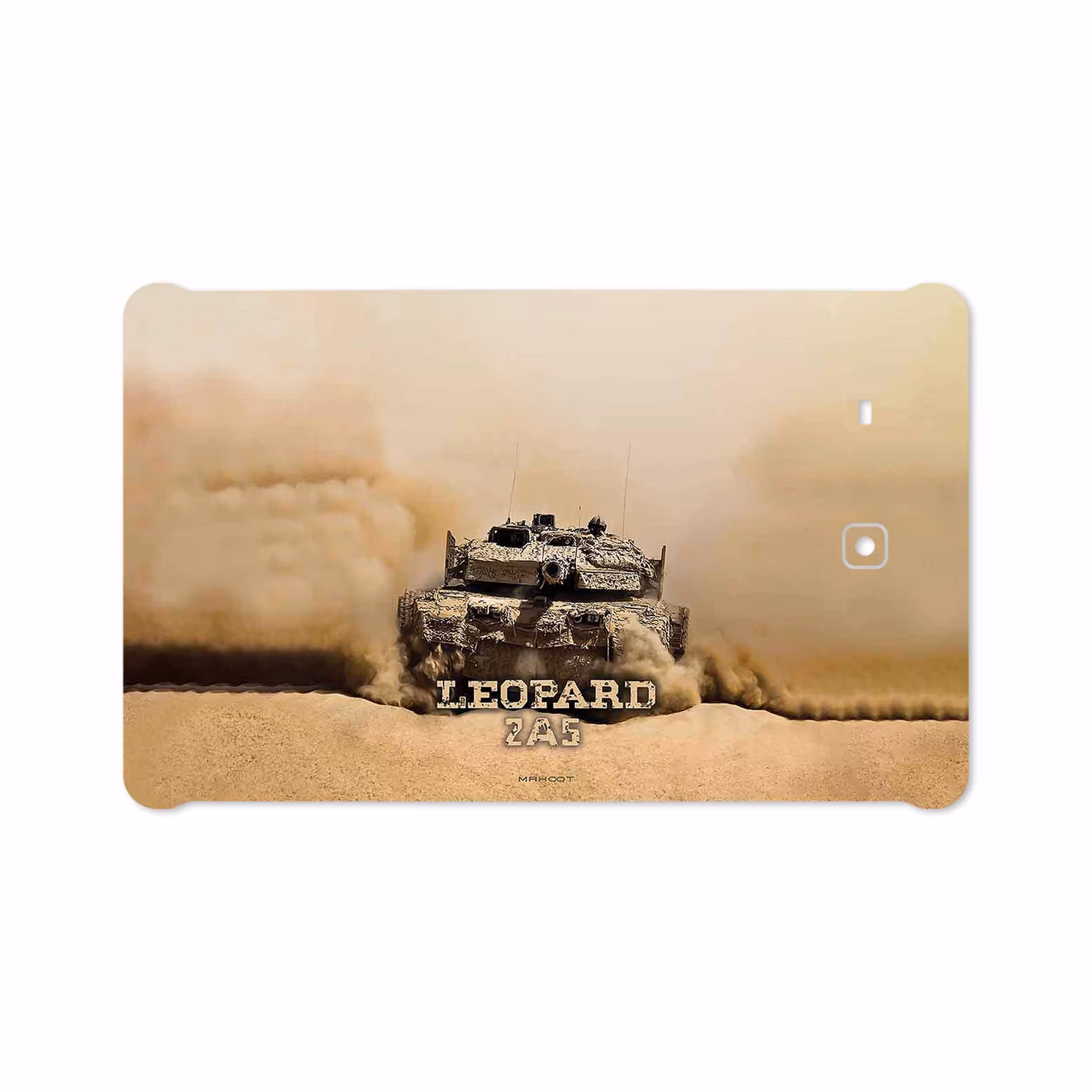 برچسب پوششی ماهوت مدل Leopard 2A5 tank مناسب برای تبلت سامسونگ Galaxy Tab E 9.6 2015 T561